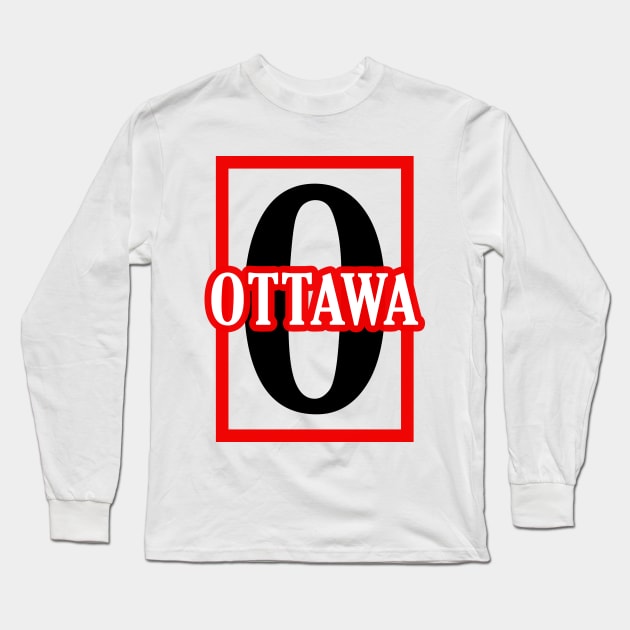 Ottawa Long Sleeve T-Shirt by colorsplash